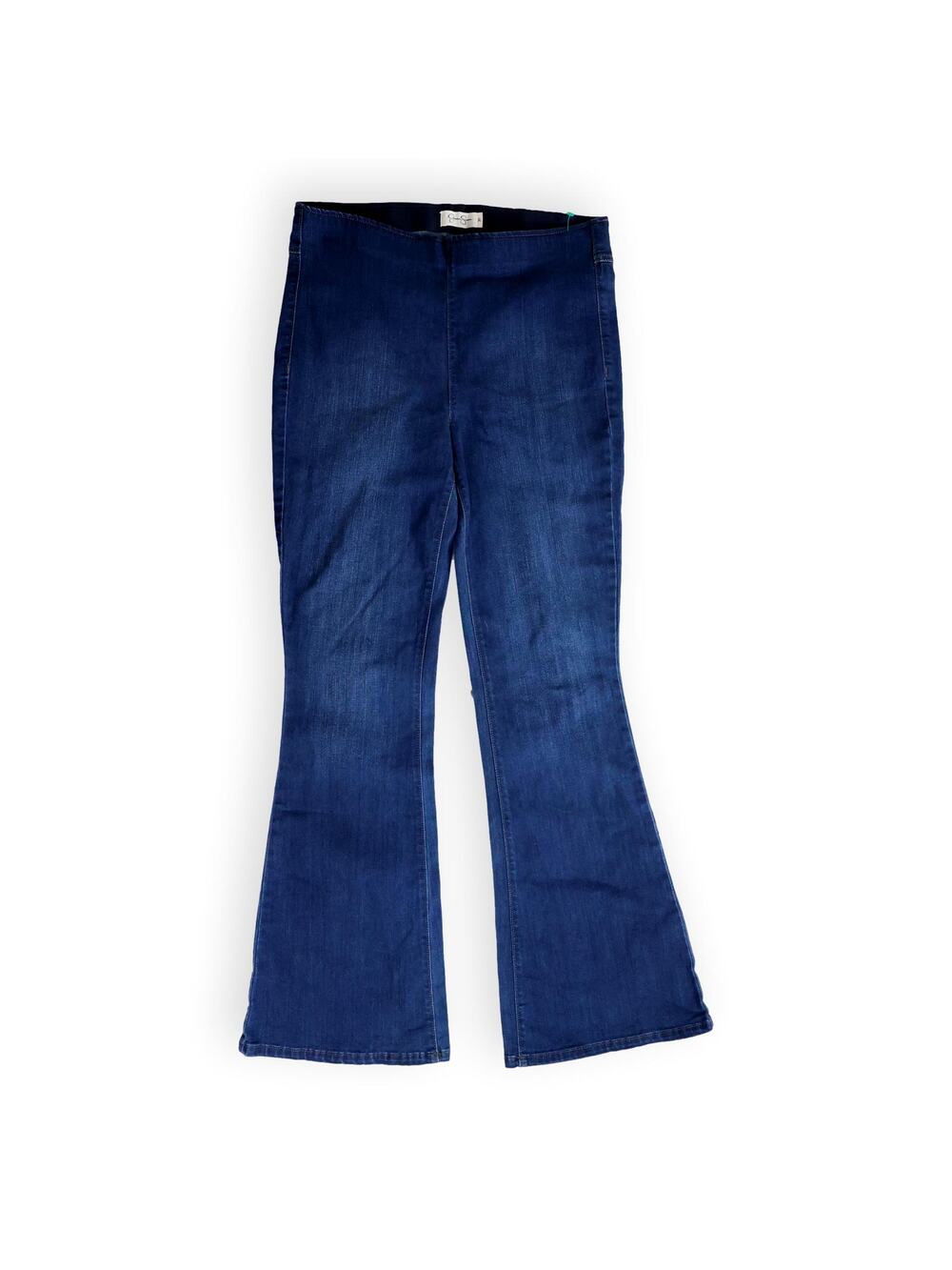 Jessica Simpson Womens Bootcut Jeans Dark Wash Elastic Waist Size 30